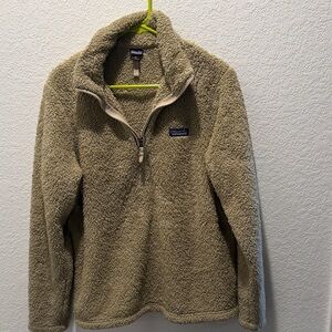 Patagonia Tan Sherpa Fleece Pullover
